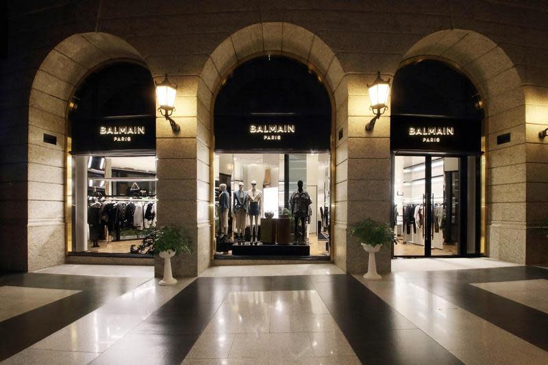全台首間BALMAIN專門店開設在BELLAVITA一樓。（美之心提供）