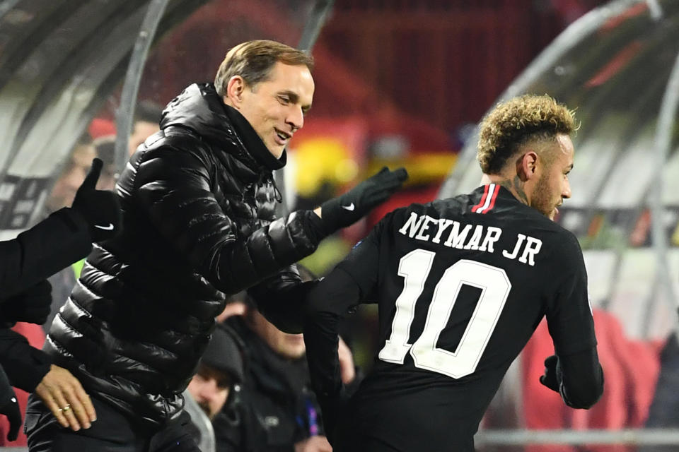 Tuchel félicite un grand Neymar (AFP)