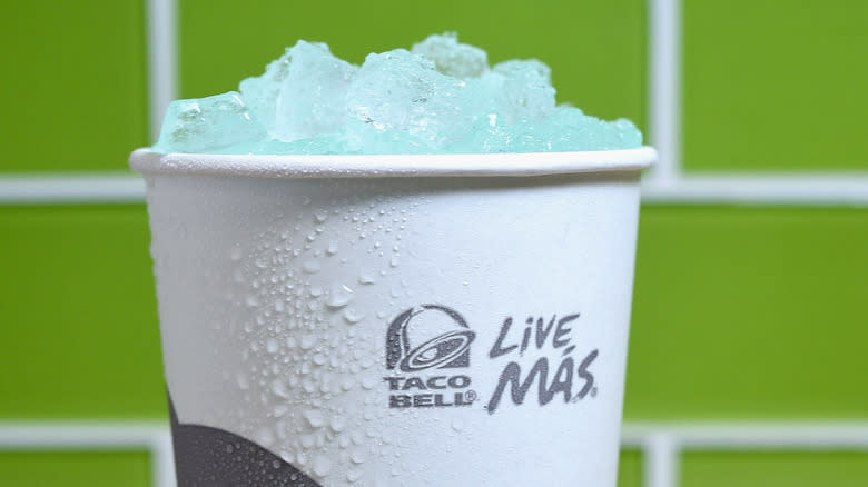 Mtn Dew Baja Blast Freeze from Taco Bell