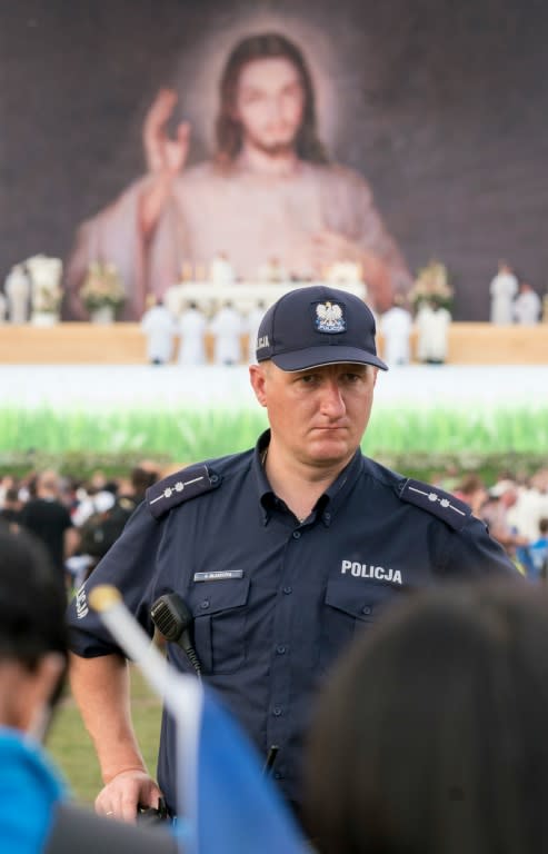 Security was increased as hundreds of thousands of pilgrims gathered in Krakow for the World Youth Day