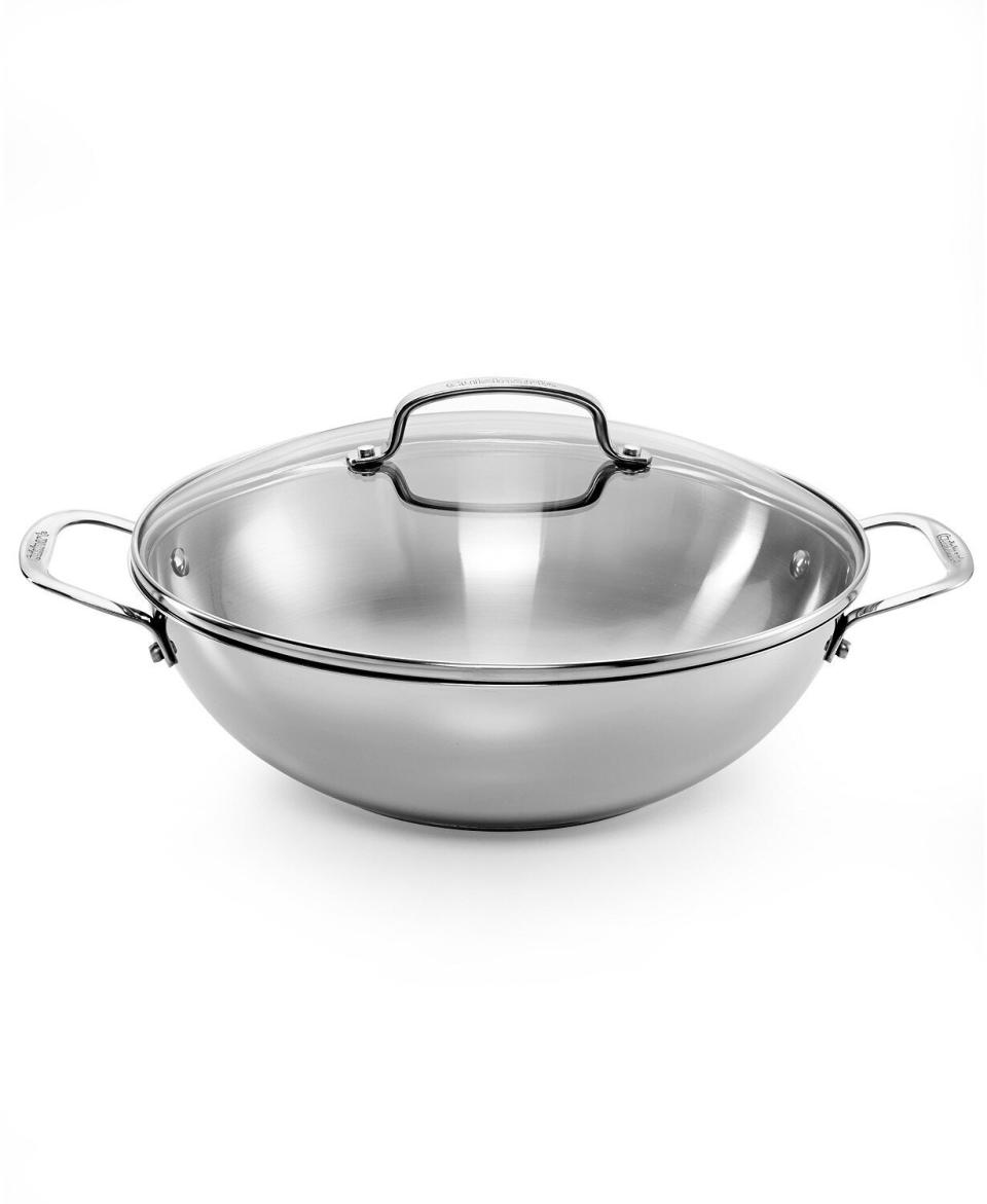 It's a deal that made us do a double take: this Cuisinart pan is just $24 right now. The pan has a tempered glass cover and is made from stainless steel. <a href="https://fave.co/314n4nO" target="_blank" rel="noopener noreferrer">﻿Originally $80, get it now for $24 with code THANKYOU at Macy's</a>.