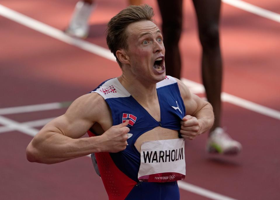 Warholm defied belief with his performance in Tokyo (AP)