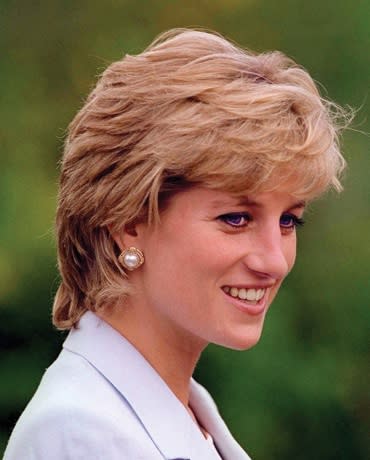 Princess Diana's smile delighted the press and the fans.