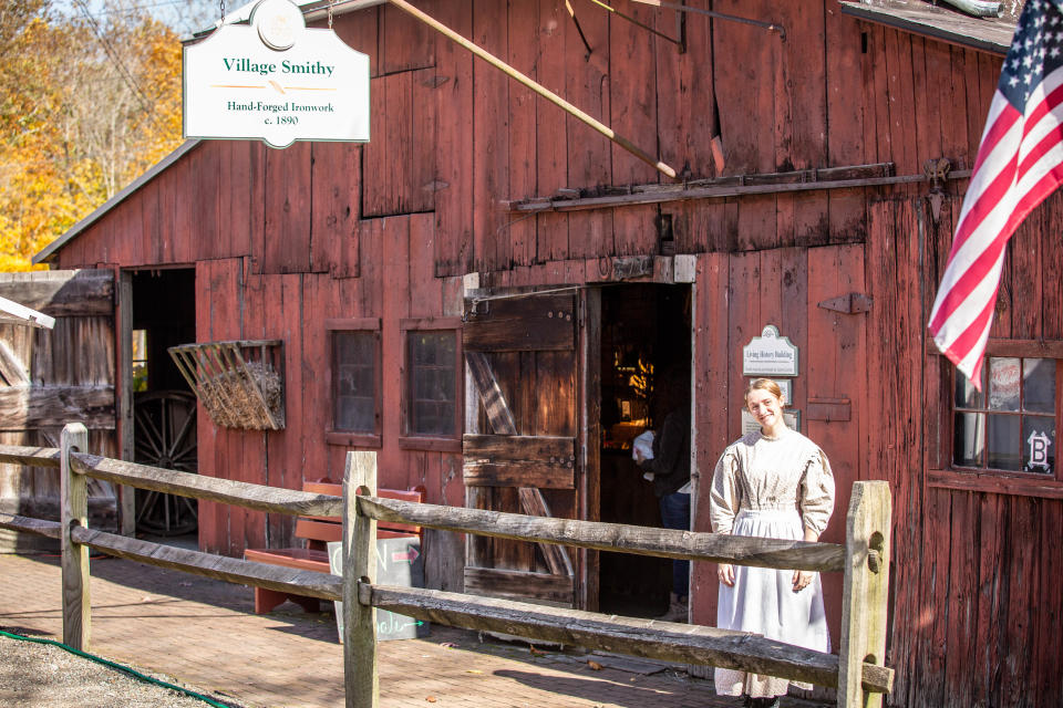 Roscoe Village, the recreation of a canal era town, is one of the highlights Coshocton County residents take pride in and outsiders come to see. It offers a variety of stores and historical elements, such as a working blacksmith shop.