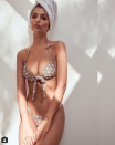 <p>And in a new bikini campaign for her swimwear line inamorataswim, she bares all in the sexy snaps, in some of them even going topless.</p>