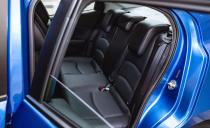 <p>The Yaris isn't as spacious as some in its class, but its front seats are comfortable, and the trunk is adequately sized.</p>