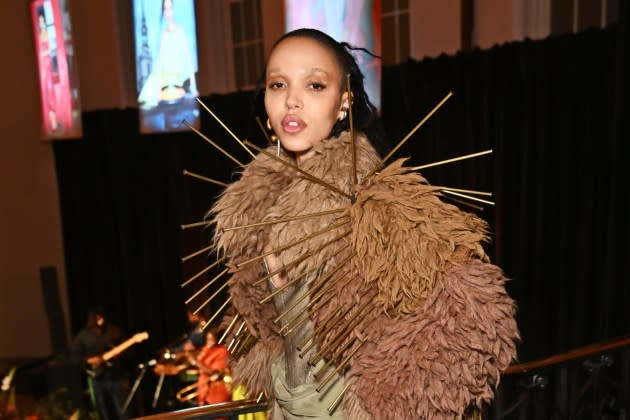 FKA Twigs at at Ladbroke Hall on March 14, 2024 in London, England - Credit:  Jed Cullen/Dave Benett/Getty Images