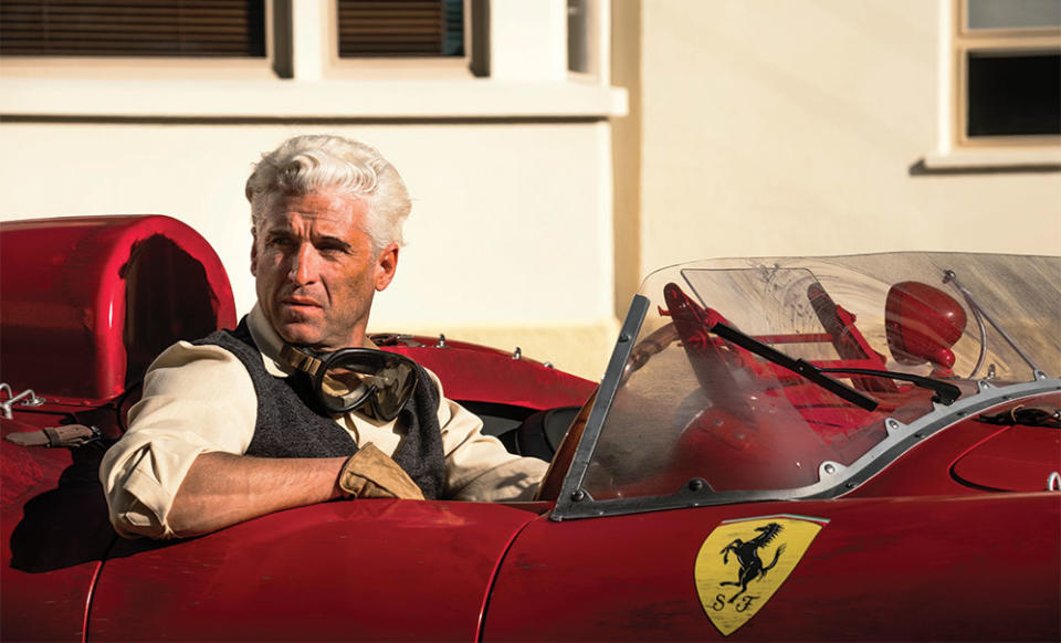 Patrick Dempsey, who plays driver Piero Taruffi, says of Ferrari: “This was the best job I’ve ever had in my life.”