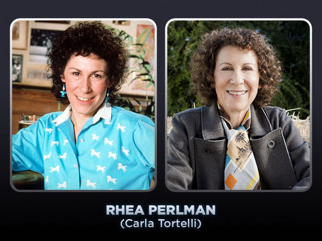 Along with Danson and Wendt, Rhea Perlman was the only "Cheers" c...