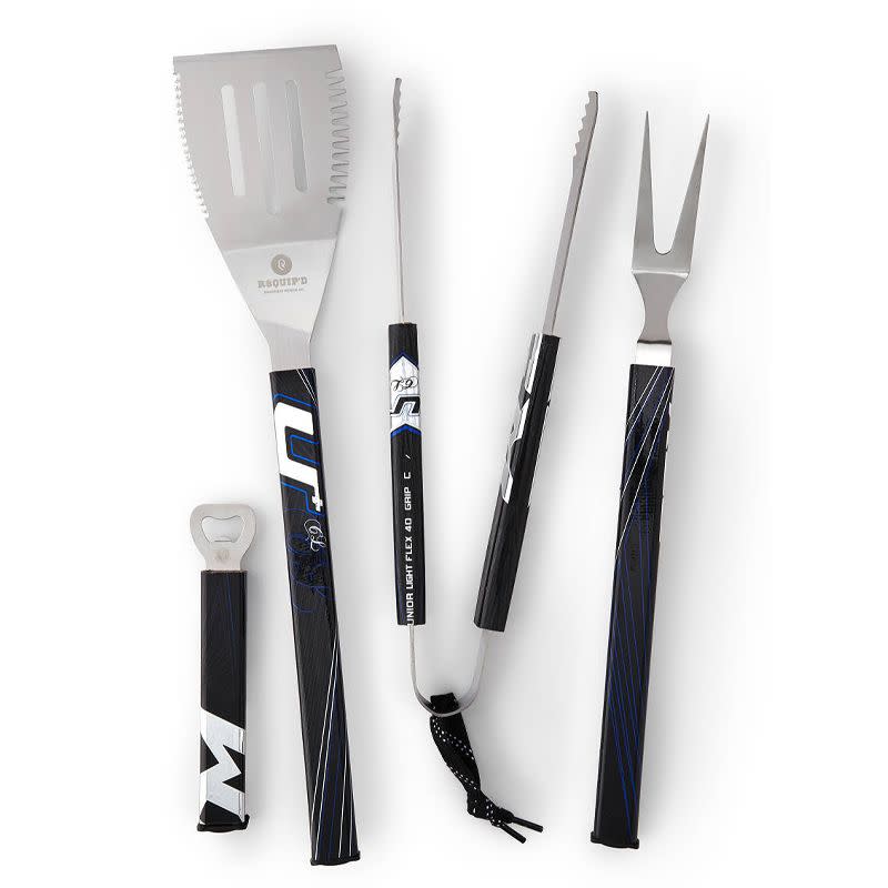 <p><a href="https://go.redirectingat.com?id=74968X1596630&url=https%3A%2F%2Fwww.uncommongoods.com%2Fproduct%2Fhockey-stick-bbq-set&sref=https%3A%2F%2Fwww.esquire.com%2Flifestyle%2Fg38941759%2Fgifts-for-sports-fans%2F" rel="nofollow noopener" target="_blank" data-ylk="slk:Shop Now;elm:context_link;itc:0;sec:content-canvas" class="link rapid-noclick-resp">Shop Now</a></p><p>Hockey Stick BBQ Set</p><p>uncommongoods.com</p><p>$45.00</p>