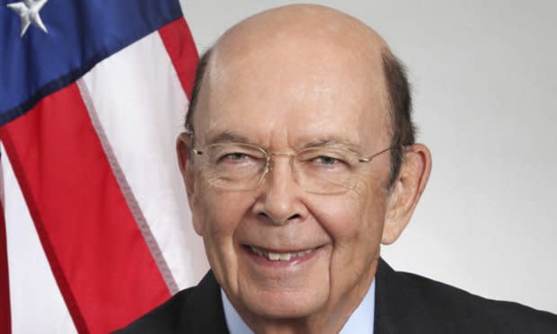 Wilbur Louis Ross Jr., U.S. secretary of commerce/courtesy photo