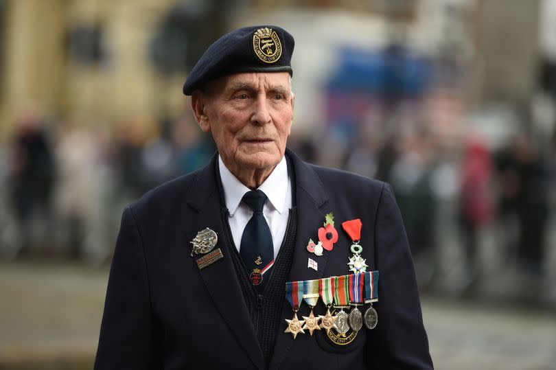 Veteran John Dennett from Wallasey