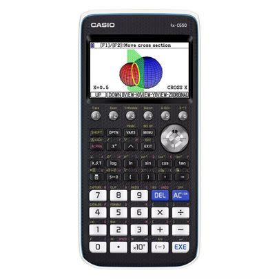 A color graphing calculator