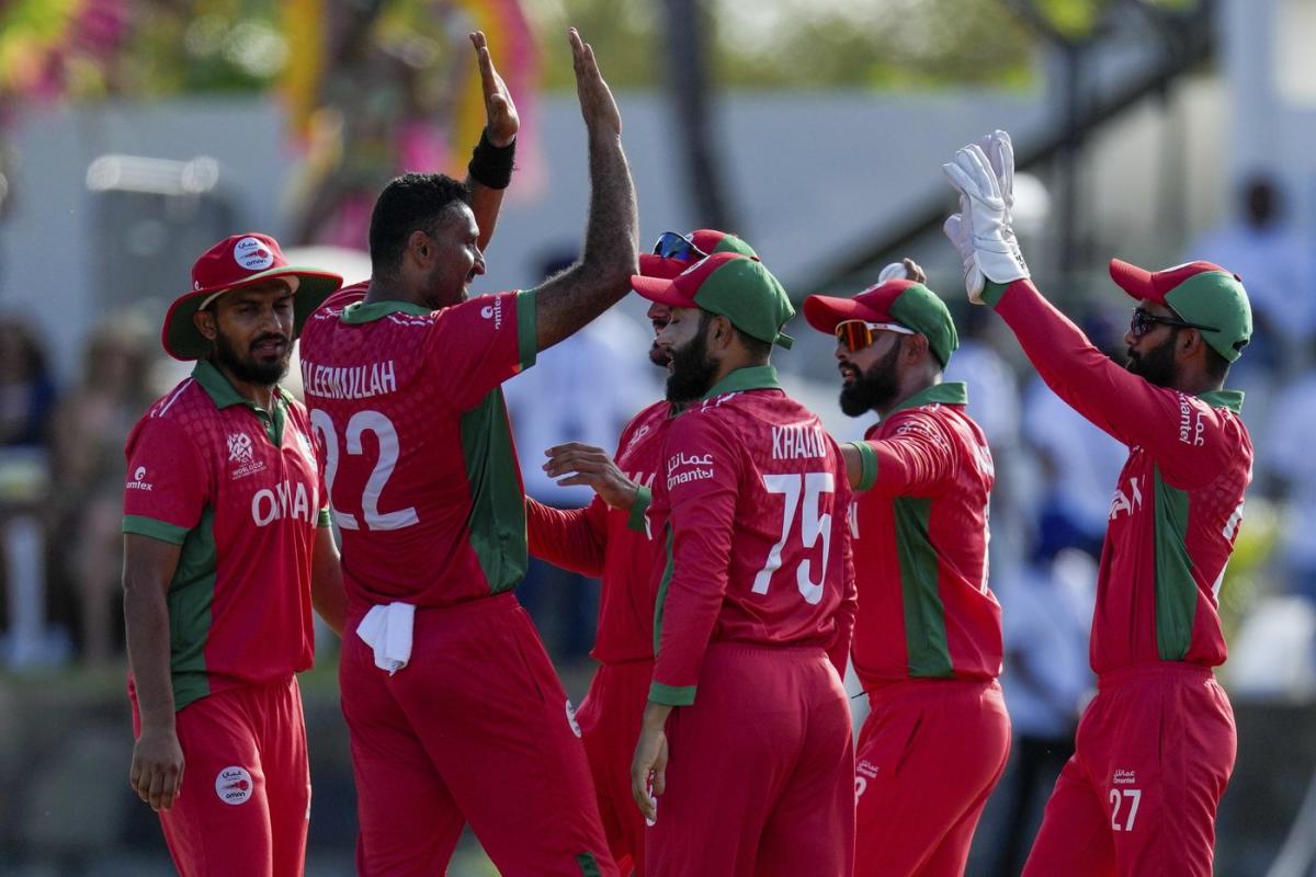 Oman holds on to edge Nepal with one ball to spare in cricket thriller