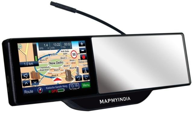 New gadget from MapMyIndia puts your in-car navigation on the rear-view  mirror