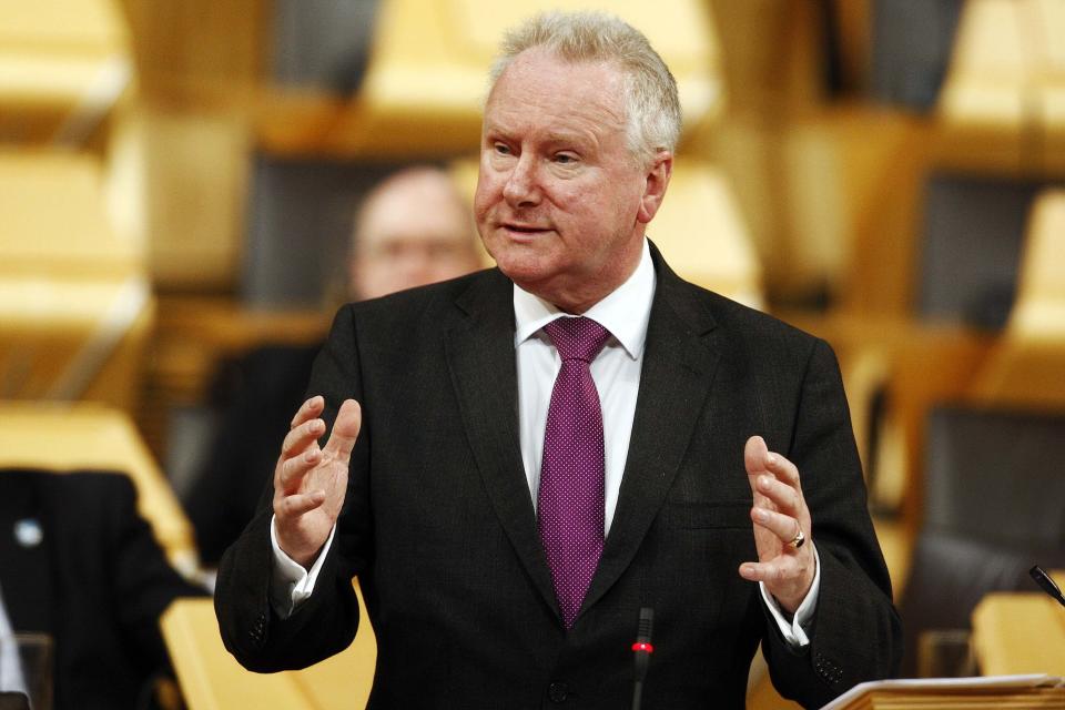 Former SNP MSP Alex Neil called for forensic accountants to be brought in to examine the party’s finances (Andrew Cowan/Scottish Parliament/PA)