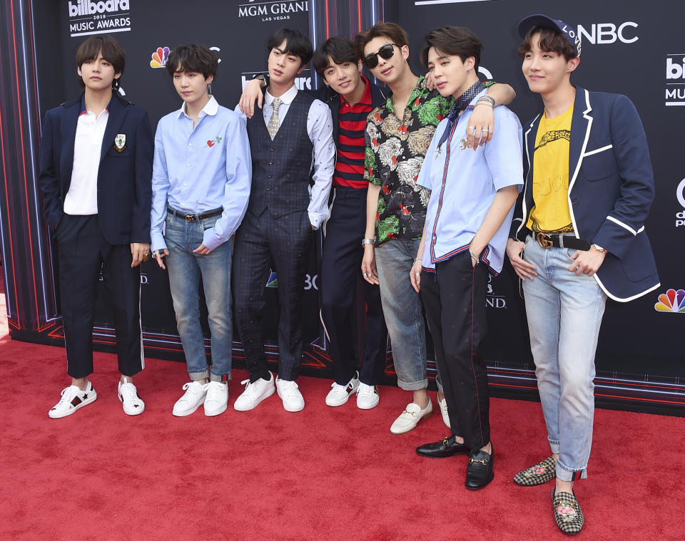 BTS Billboard Music Awards 2018