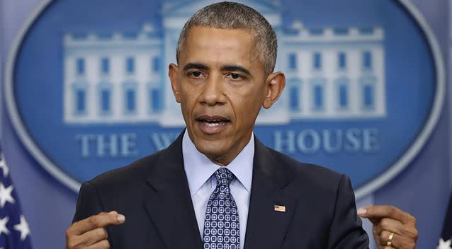 a spokesman for Barack Obama branded the accusation “simply false.” Picture: AP