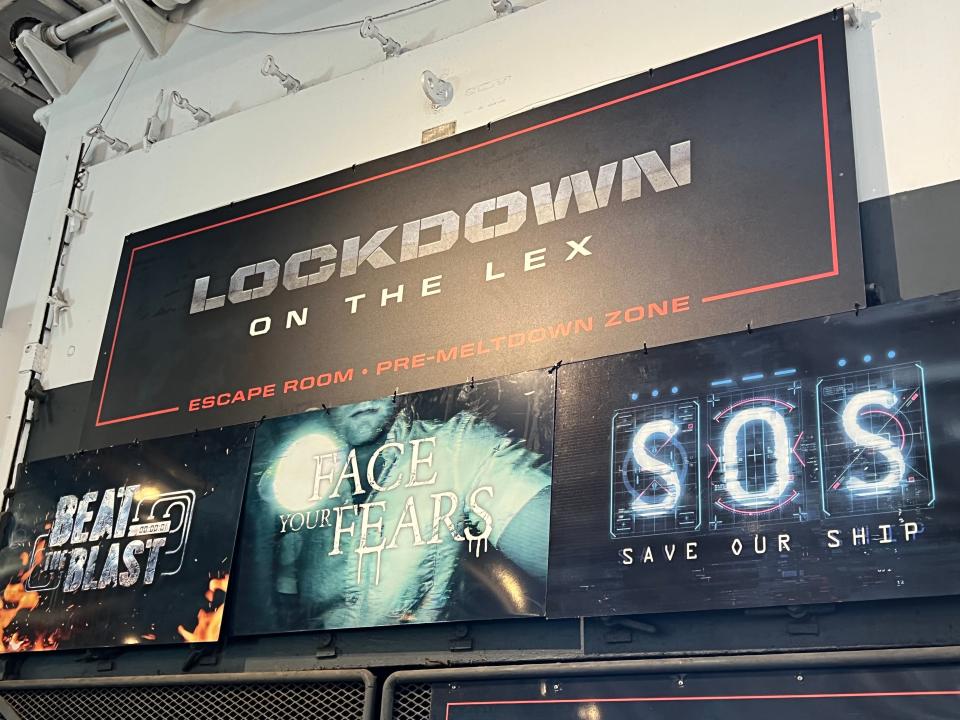 “Lockdown on the LEX” was developed in partnership with Magnigadgets LLC, an Austin-based
entertainment design and production company. "Mission No. 3: Save Our Ship" is the newest escape room at the USS Lexington Museum on the Bay.