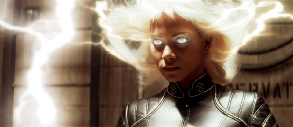Halle Berry lights up the screen as Storm in 'X-Men' (Photo: 20th Century Fox Film Corp. All rights reserved. Courtesy: Everett Collection)