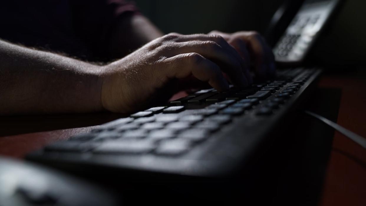 Matthew Philbert, 33, was arrested by Ontario Provincial Police in late 2021 following a lengthy cybersecurity investigation that also involved the RCMP, the FBI and Europol. He was sentenced to two years behind bars on Friday.  (Trevor Brine/CBC - image credit)