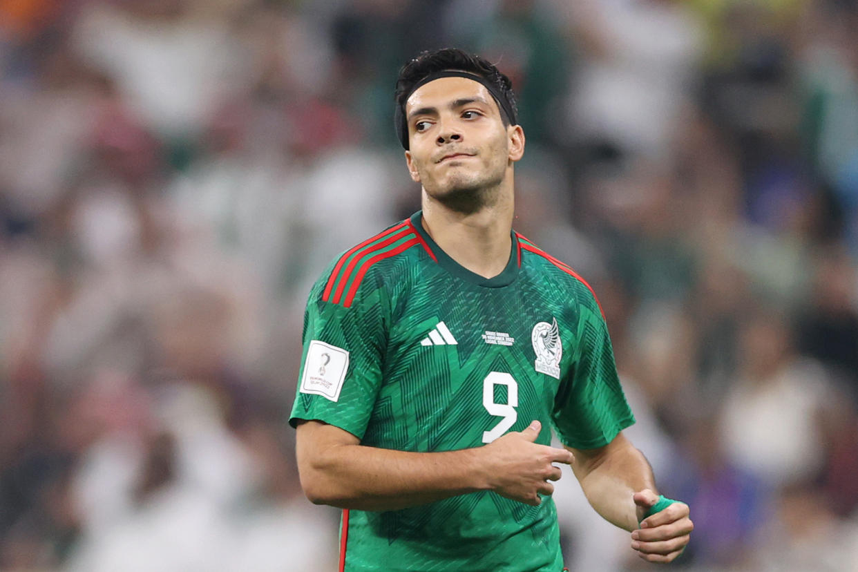 Raúl Jiménez no pudo anotar gol en Qatar 2022 (Foto: Michael Steele/Getty Images)