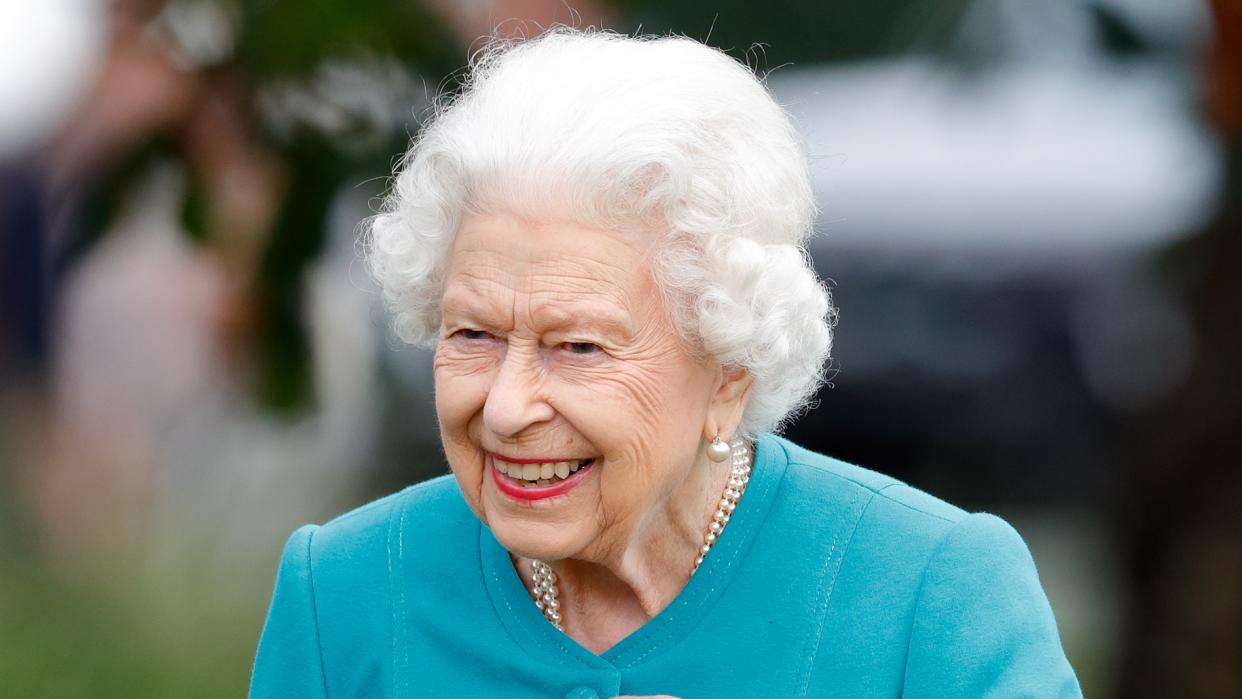  One of the most iconic royal tiaras wasn't worn publicly by Queen Elizabeth. Seen here she attends day 1 of the Royal Windsor Horse Show 