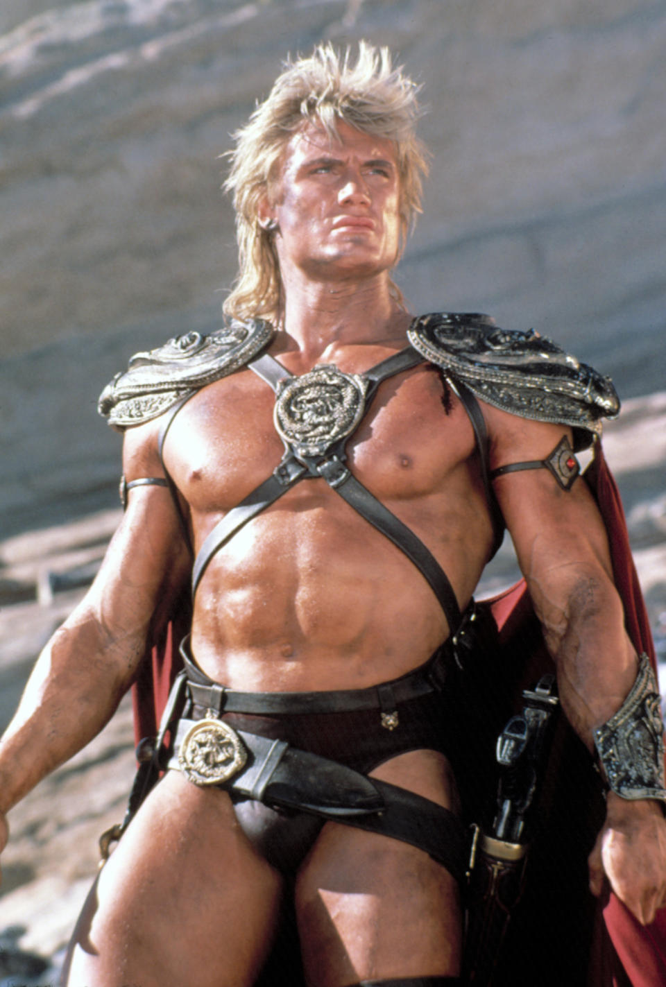 MASTERS OF THE UNIVERSE, Dolph Lundgren, 1987. ©Cannon Films/Courtesy Everett Collection