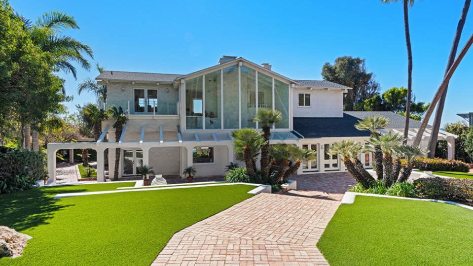 The main house on the beach front property. - Credit: Chris Cortazzo