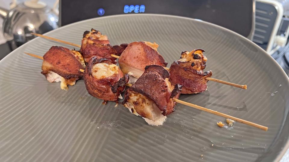 air fryer turkey poppers