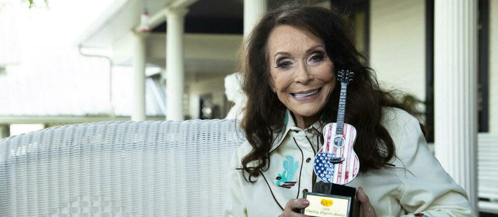 Chanteuse américaine légende de la musique country, Loretta Lynn était âgée de 90 ans.   - Credit:BRETT CARLSEN / GETTY IMAGES NORTH AMERICA / Getty Images via AFP