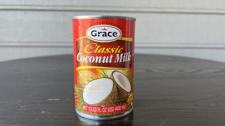 Grace coconut milk can
