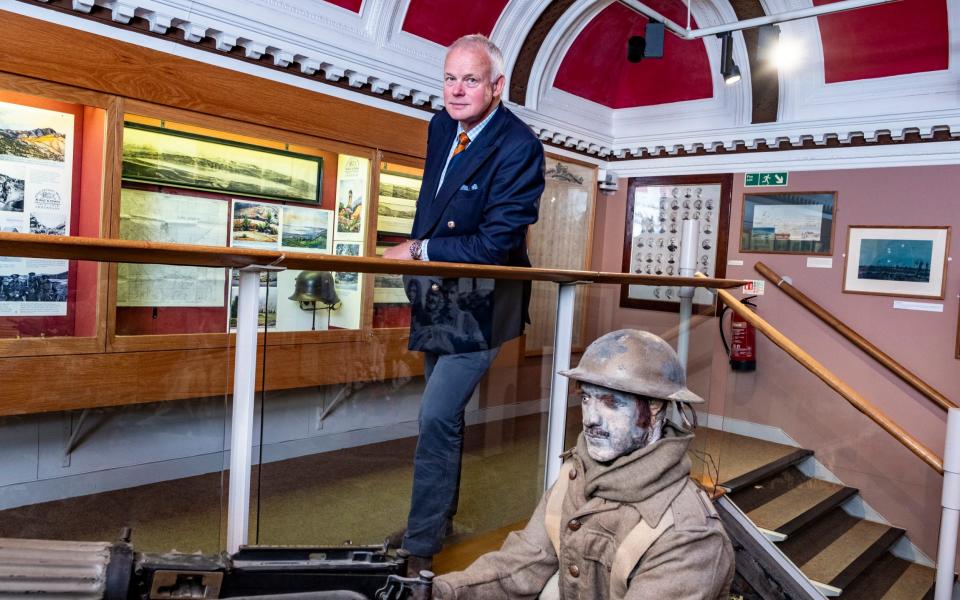 Robin Ashworth, chairman of trustees at the King’s Own Royal Regiment Museum in Lancaster