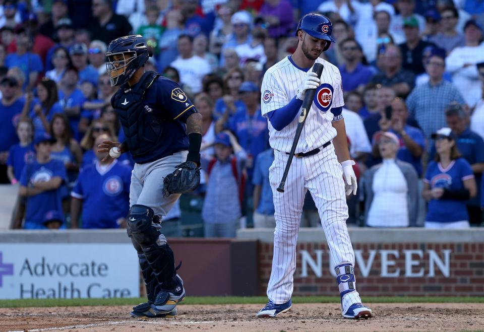 Chicago's Kris Bryant does indeed have a weakness in his game. (Getty Images)