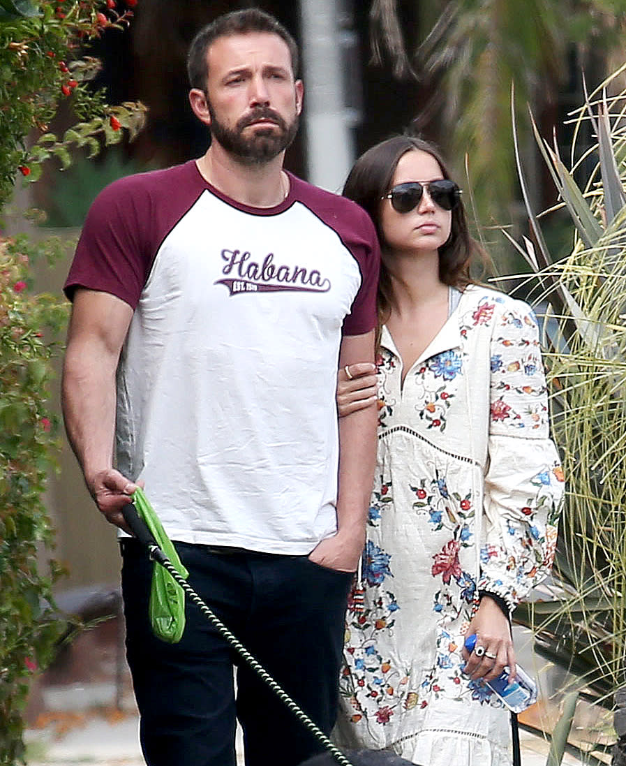 Ben Affleck’s Ana de Armas Cutout Spotted in Trash Bin After Split