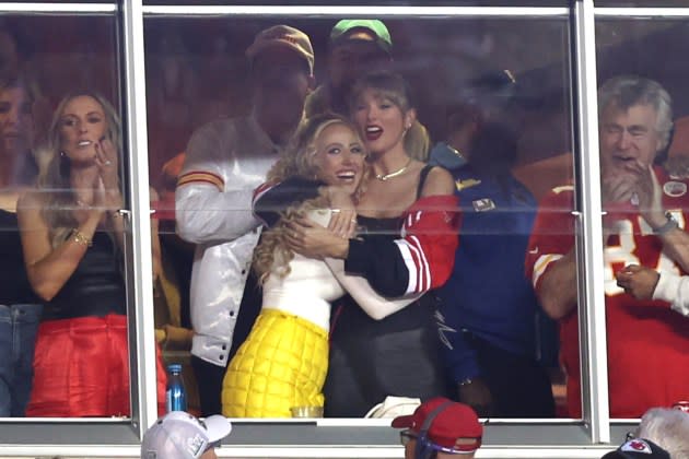 Taylor Swift Hit It Off with Patrick Mahomes' Wife Brittany At