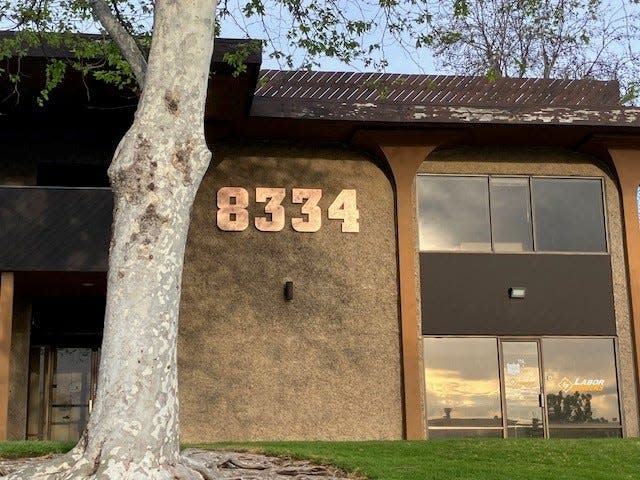 Value Auto Service, donor to a group that spent heavily on Imperial County candidates in the March 2024 primary, lists a San Diego address on campaign forms with no sign they're located there. Tenants in the commercial building have never heard of them.