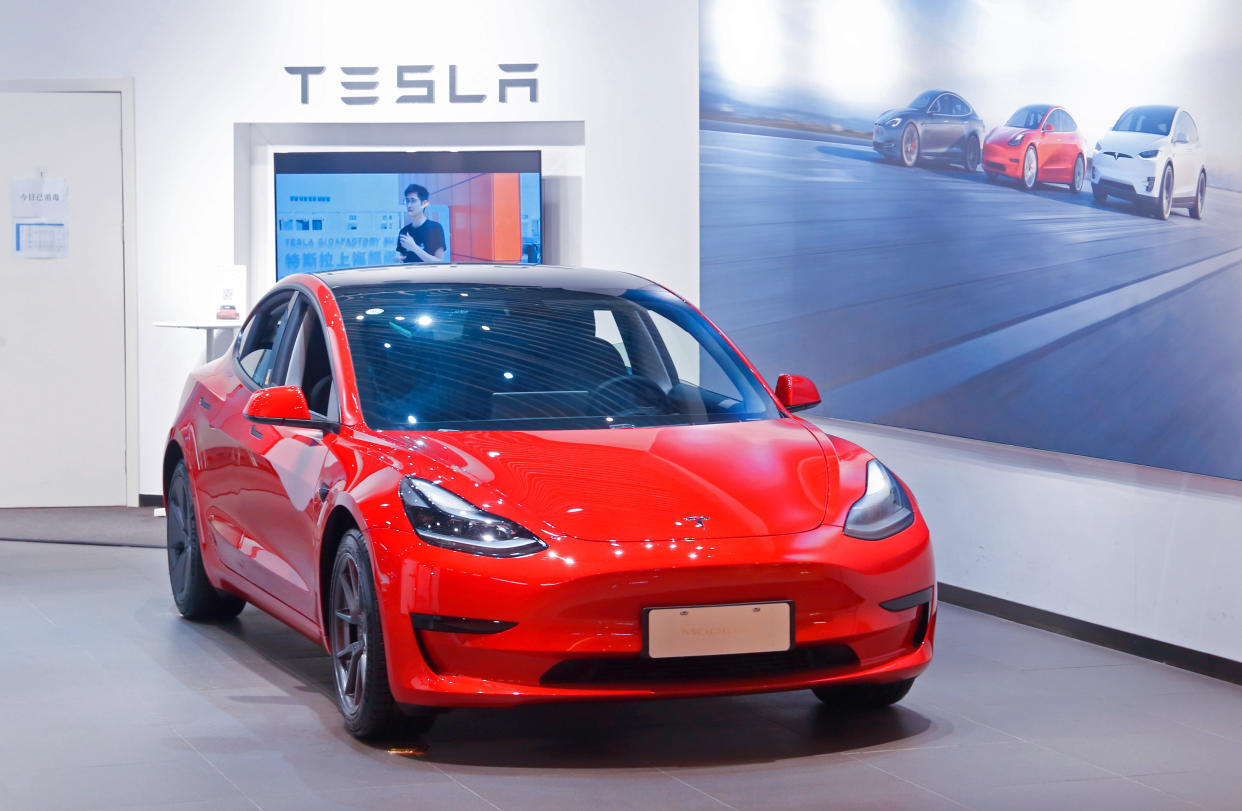 The £16bn Scottish Mortgage Investment fund is packed with full growth stocks like Tesla. Photo: Costfoto/Barcroft Media via Getty Images