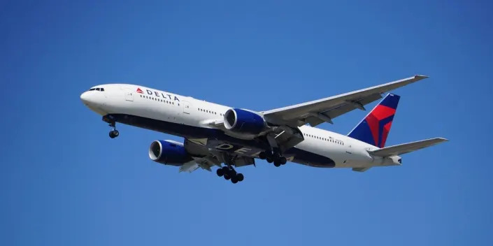 Delta Air Lines aircraft.