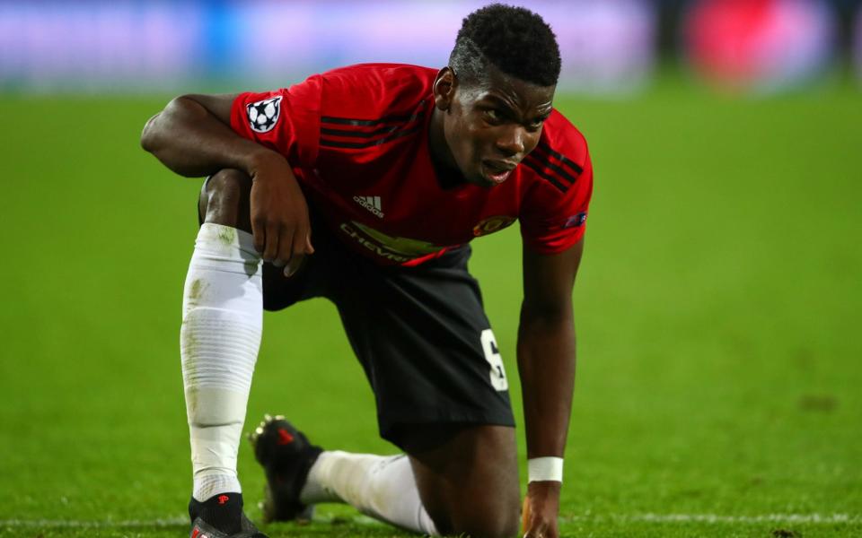 Tough night: Paul Pogba - Getty Images Europe