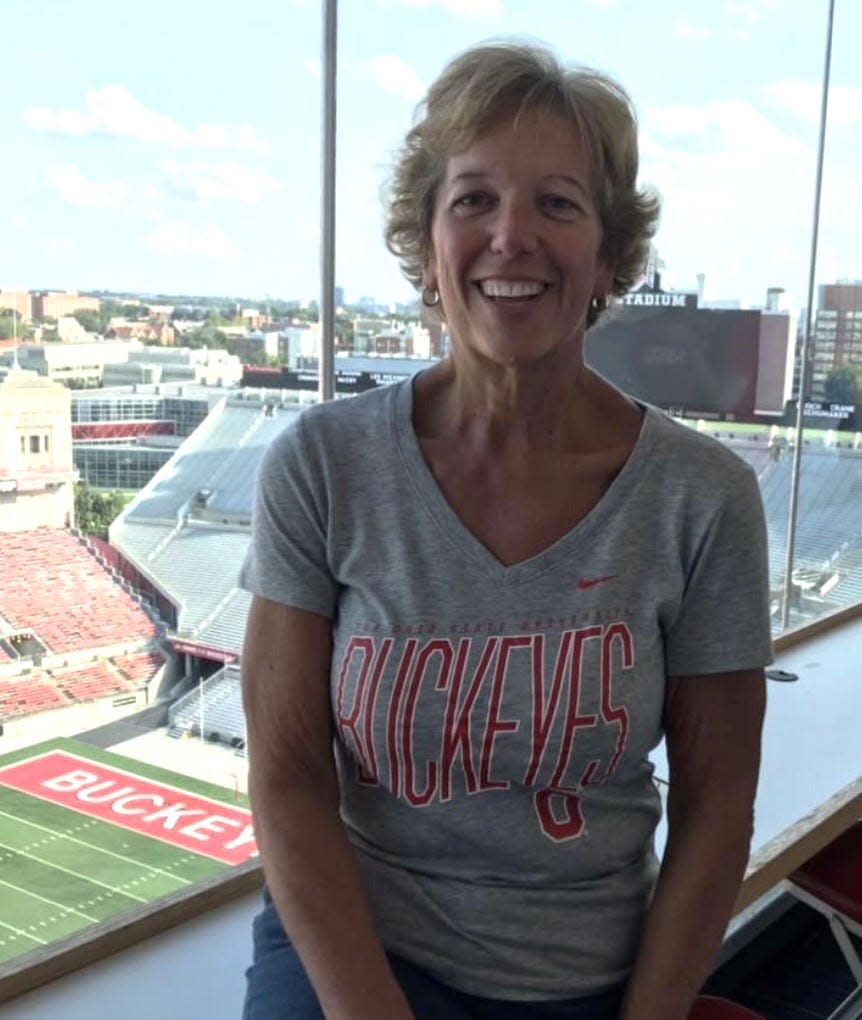 Nancy Fischer is a long-time teacher in Bucyrus, an Ohio State graduate and avid football fan, and has hiked the Great Wall of China, snorkeled in the Great Barrier Reef and rode a camel at the pyramids in Egypt.