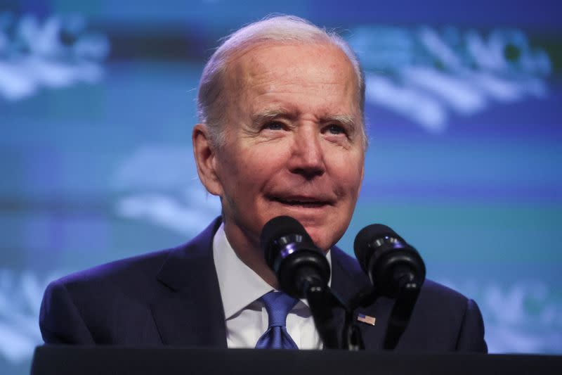 U.S. President Biden addresses National Association of Counties gathering in Washington