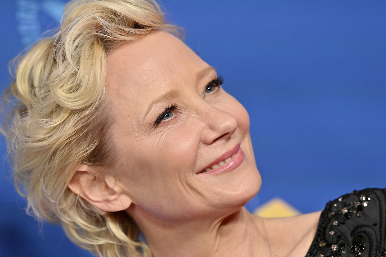 Celebrities are expressing their condolences in the wake of actress Anne Heche's death at age 53.  (Photo: Axelle/Bauer-Griffin/FilmMagic)