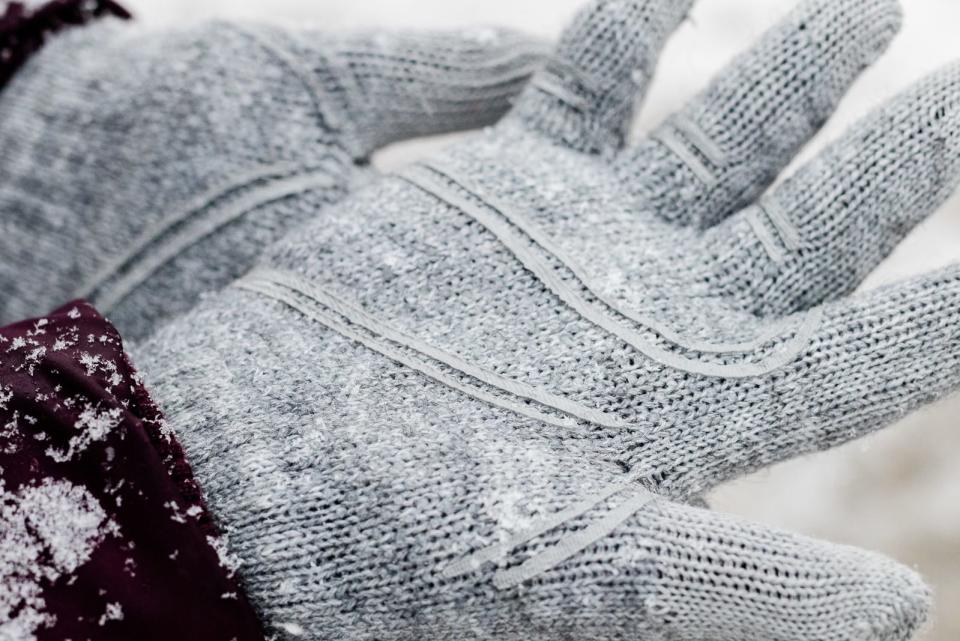 Touchscreen winter gloves