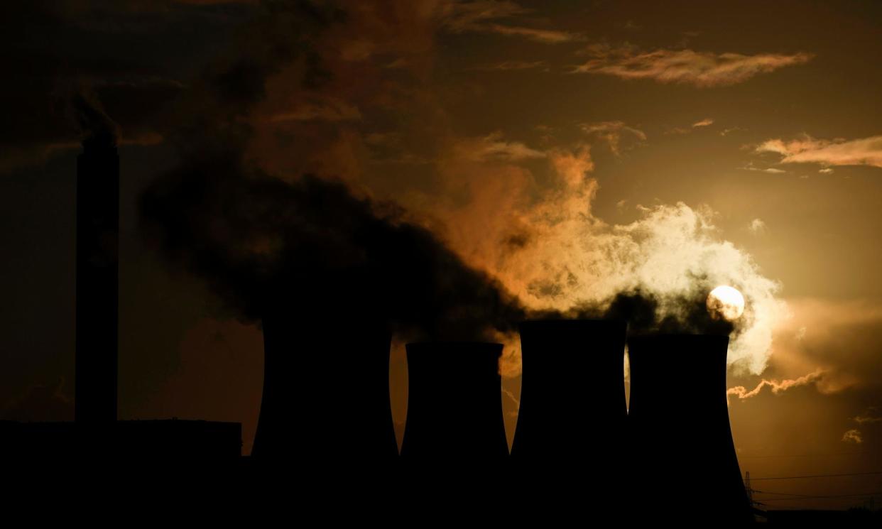 <span>The Drax power station in Selby, England. The site was one of the UK’s worst methane hotposts.</span><span>Photograph: Christopher Furlong/Getty Images</span>