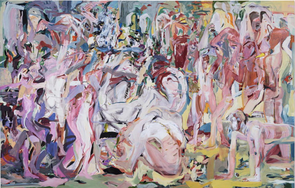 Cecily Brown, Untitled (The Beautiful and Damned), 2013.
