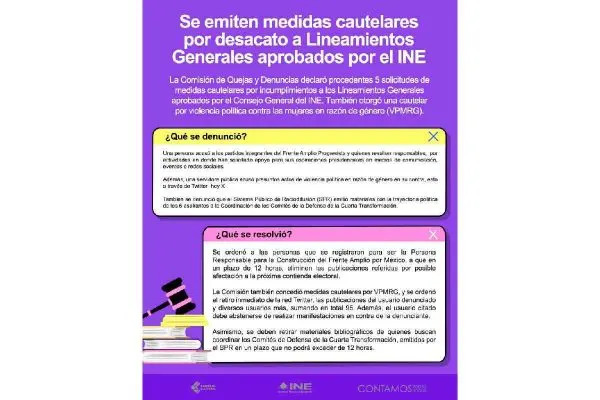 ine medidas cautelares