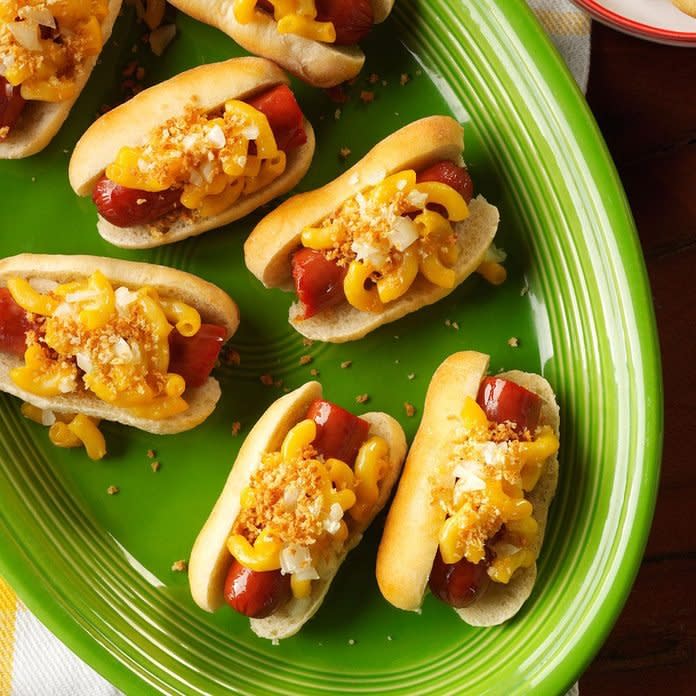 Mini Mac & Cheese Dogs