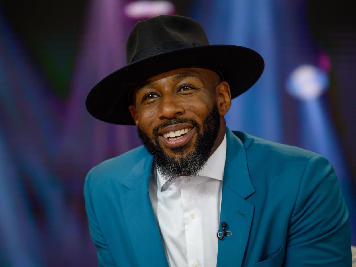 Stephen tWitch Boss in a hat and jacket