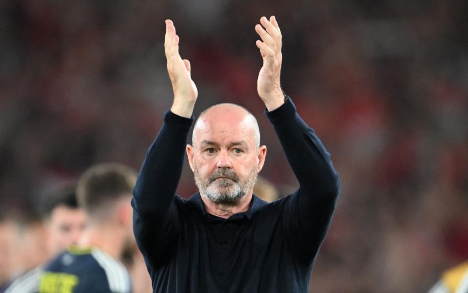 Head Coach of Scotland Steve Clarke is seen after UEFA EURO 2024 Group A football match